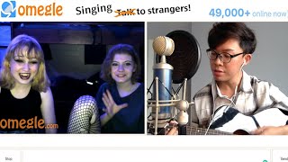 Singing Taylor Swift To Strangers On Omegle - Love Story, You Belong With Me Cover