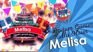 Doğum Günün Kutlu Olsun Melisa | İsme Özel lar