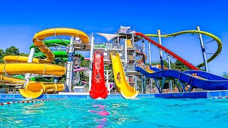 Extreme Waterslides At Adrenaline Waterpark Zalakaros