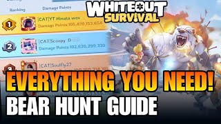 Ultimate Bear Hunt Guide 2025 Whiteout Survival Rally Leaders And Formations