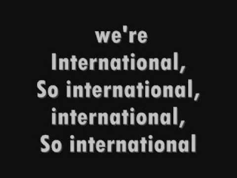 INTERNATIONAL LOVE LYRICS CHRIS BROWN FEAT. PITBULL