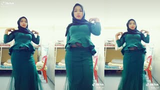 Hijab baju hijau