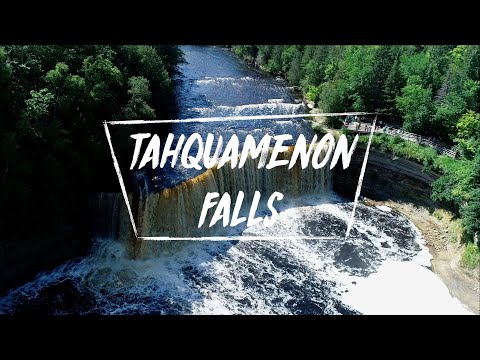 Tahquamenon Falls, Michigan | 4K Drone Video