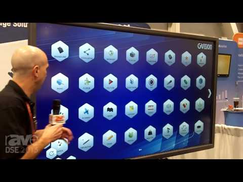 DSE 2015: GVision-USA Demonstrates the 84″ Large Format Touch Screen Display