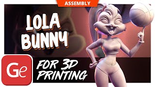 Lola Bunny 3D Printing Figurine Embly By Gambody