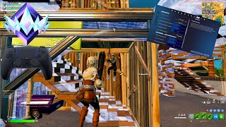 Fortnite Unreal Ranked Reload Ps5 Controller Gameplay Best Controller Settings For Aimbot