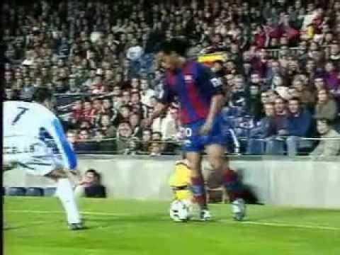 VIDEO MEJORES JUGADAS DE RONALDINHO video mejores jugadas de ronaldinho: