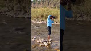 How To Photoshoot On River Side Photography With As Doop Poses