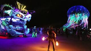 XUZA Art car /Bloom Burning Man 2018