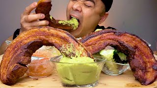 Crispy Pork Belly Guacamole Lechon Kawali Avocado Salsa Alfie Eats