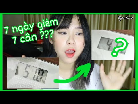 GIẢM CÂN ĐÓN TẾT TRONG 7 NGÀY 👯♀️ GM Diet in 7 days challenge with me 😲