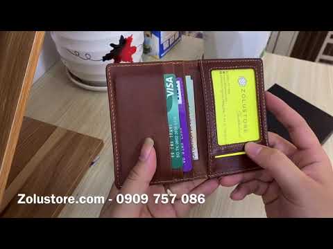 Ví Name Card đựng thẻ ATM Da Bò Xịn