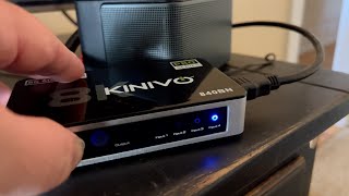 8K Hdmi Switch With Remote 4 Port, 8K 60Hz, 4K 120Hz Hdmi Switcher, 48Gbps, Hdr 10, Dolby Atmos