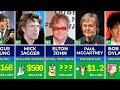 🎸 50 Richest Rockstars in the World in 2024 | McCartney, Bono, Phil Collins
