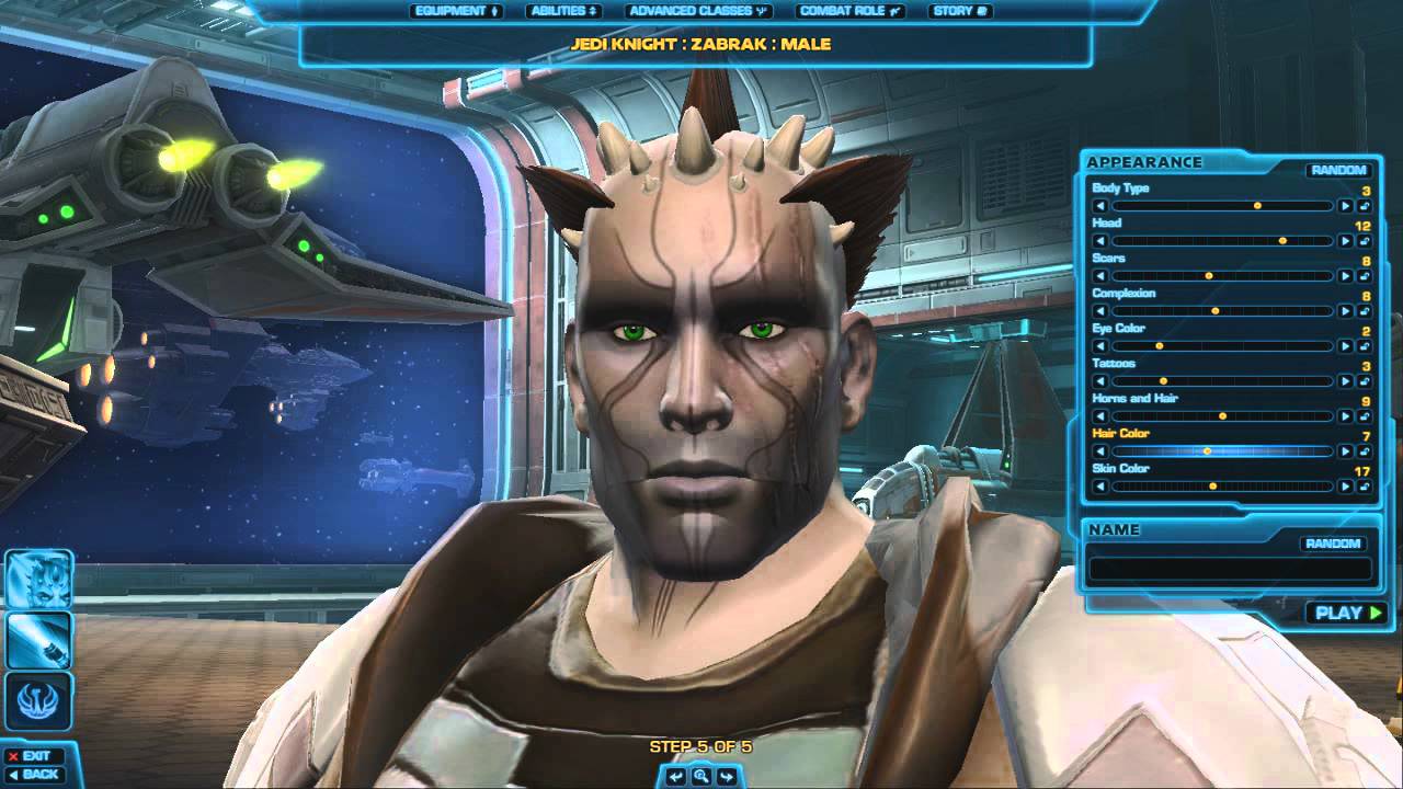 star wars the old republic character creation female breast