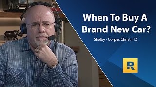 When does it make sense to buy a brand new car?