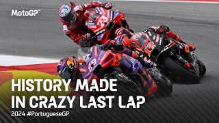 The Dramatic Motogp™ Last Lap! 🙌 | 2024 #Portuguesegp