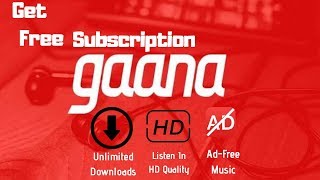 How To Get Free Gaana Plus Subscription |Gaana Plus| - Crush World