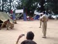 DPS boy scouts standing the inner fly of a camp in annual scout competition murree ghora gali 2011