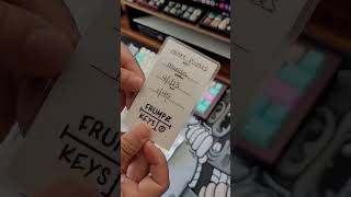 Unboxing A New One Piece Artisan Keycap From Frumpzkeys