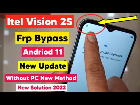 itel Vision 2S (P651L) Andriod 11 Frp Bypass | Itel itel Vision 2S (P651L) Andriod 11 Frp Bypass | Itel