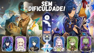 Não Perca As Gemas Essenciais No Novo Abismo 11 F2P - Facilitando Sua Vida  Genshin Impact