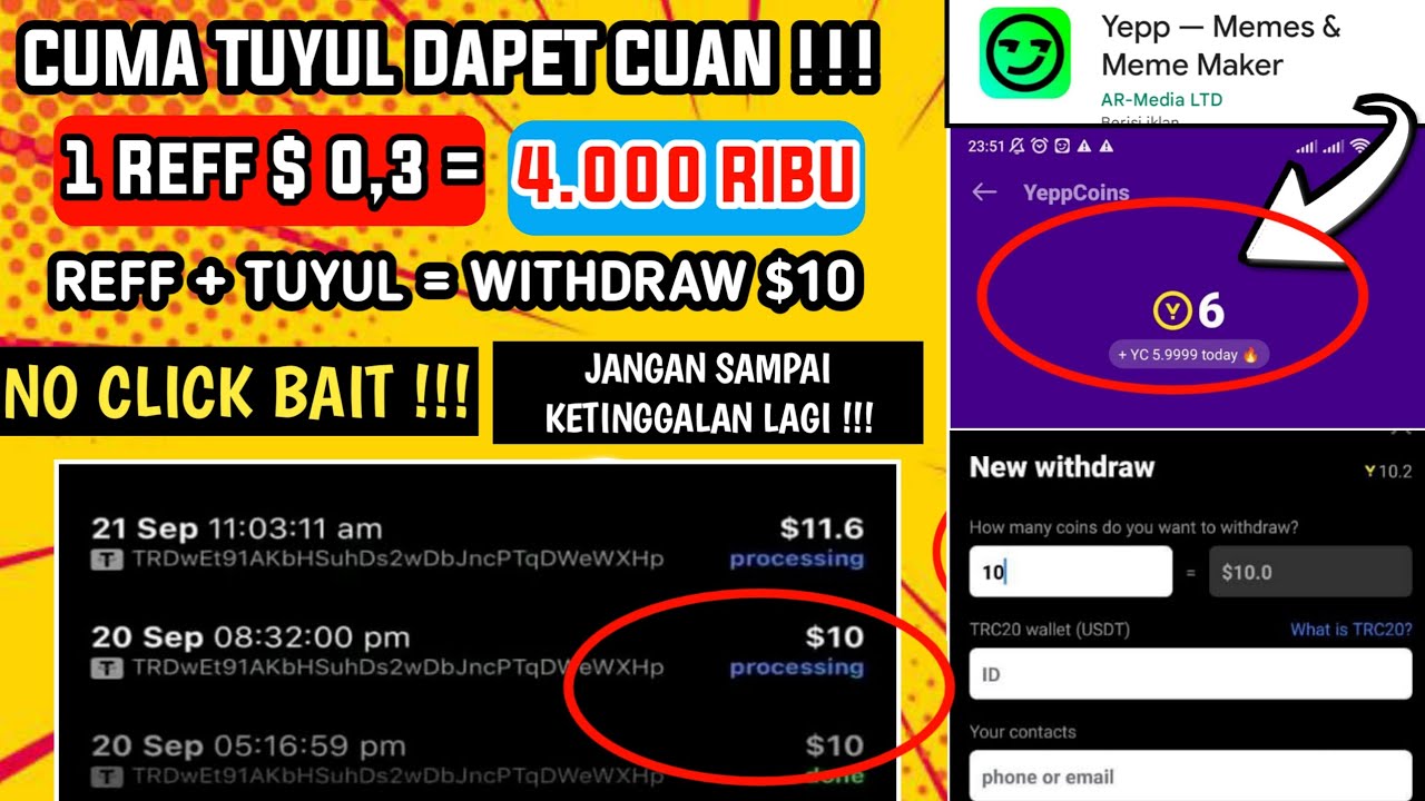 Latest Yepp Apk Event 2022 | How to Nuyul Apk Yepp Latest Yepp Apk Event 2022 | How to Nuyul Apk Yepp