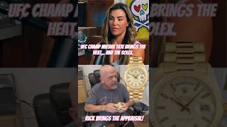Ufc Champ Miesha Tate Brings The Heat And The Rolex ...Rick Harrison Brings The Appraisal