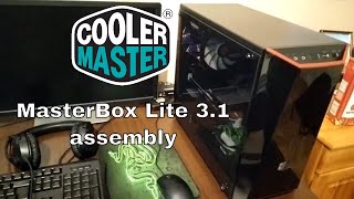 Cooler Master Masterbox Lite 3.1 Embly And Pc Build