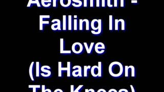 Aerosmith - Falling In Love (Is Hard On The Knees)