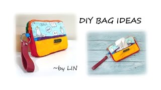 DIY BAG IDEAS~ ZIPPER POUCH TUTORIAL #HandyMum