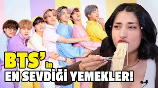 BTS'İN BAŞARI ÖYKÜSÜ 💜 | BTS’İN EN SEVDİĞİ YEMEKLERİ YEDİM! #BTS10thAnniversary