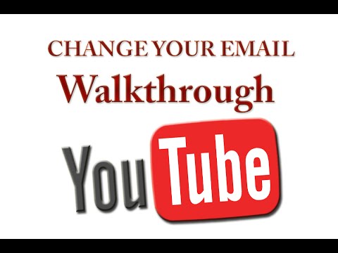 Change Your YouTube Email Address - FINALLY!!!!!!! Full Walk-through