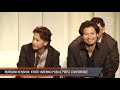 'Rurouni Kenshin' stars Manila press conference