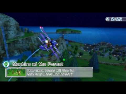 Let's Play Wii Sports Resort - Ep.11 | Island Flyover | White Baloon Hunt | Night