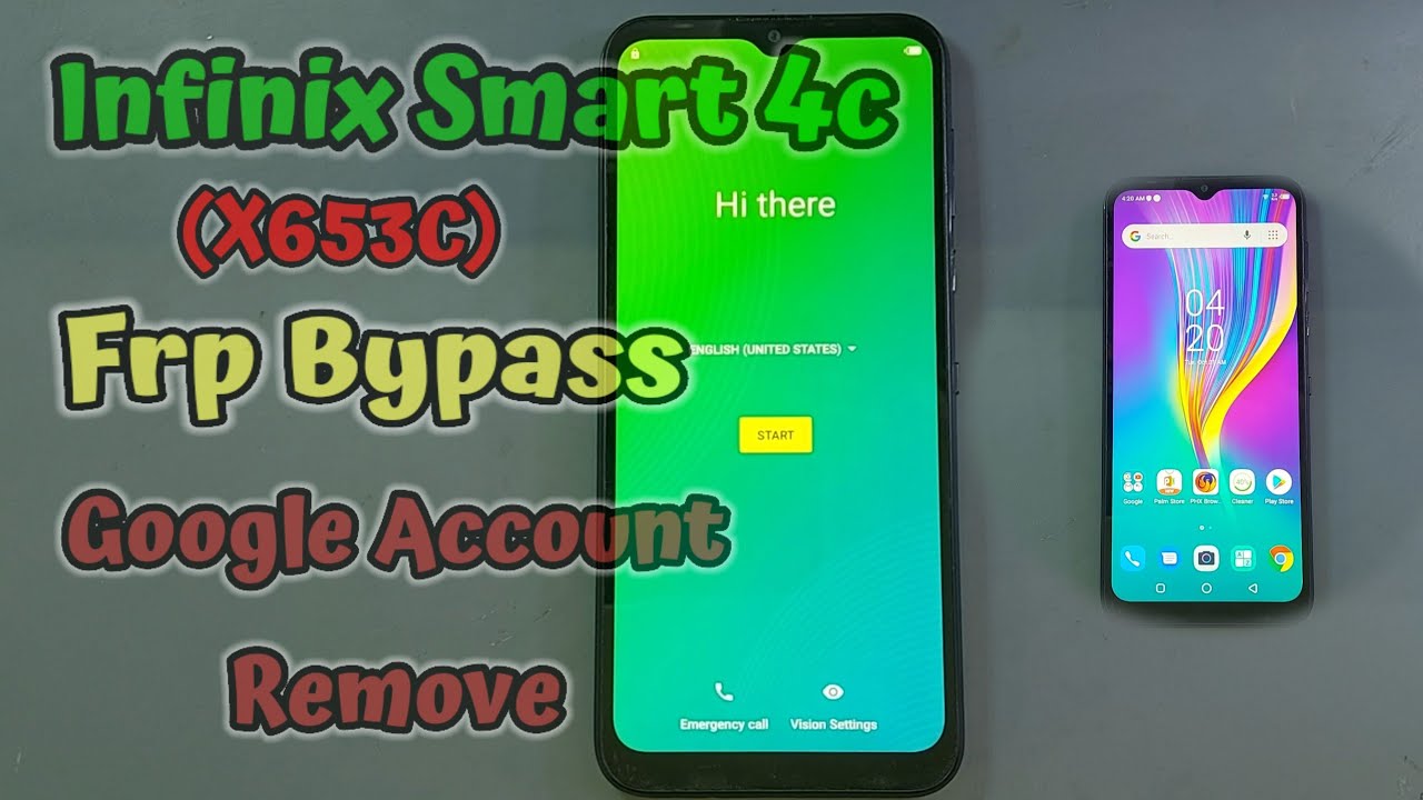 Infinix Smart 4c (x653c) Frp Bypass | Google Account Infinix Smart 4c (x653c) Frp Bypass | Google Account