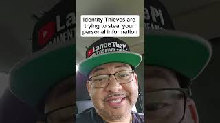 Text Scan To Stop Ideny Theft