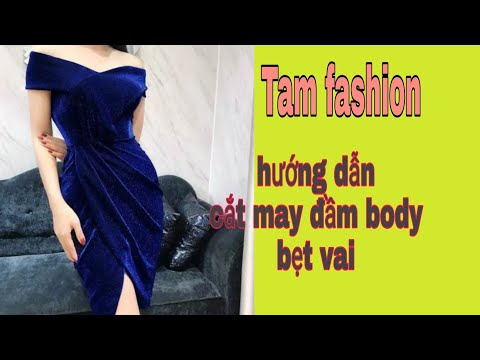 Hướng Dẫn Cắt Đầm Trễ Vai Đẹp Từng Cm MétTam fashion