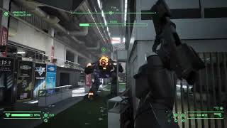 Robocop Rogue City - Arms Race Secure Hall A, Hall B And Hall C Destroy Ed-209 Follow Max Becker