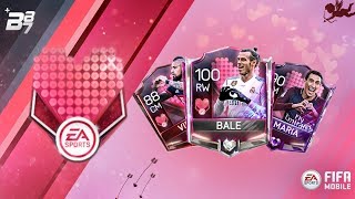 HEARTBREAKERS BUNDLES! HEARTBREAKER MASTER BALE AND DI MARIA PACKED! | FIFA MOBILE VALENTINES DAY