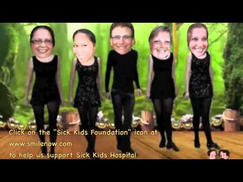 Drs. Eckler & Black and The Smile Solutions ORTHODONTIC Team Dance for Sick Kids Hospital