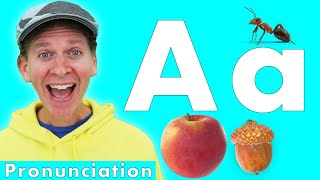 Letter A Pronunciation Song | Dream English Kids