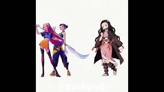 Huntrix Vs Demon Slayer Charaters Im Not Hating On Kpdh