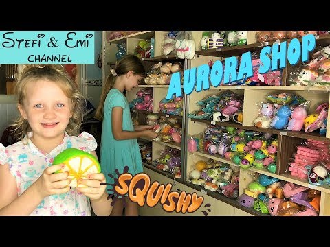 2 BÉ TÂY mua squishy ở cửa hàng Aurora shop HCM. Quá nhiều squishy. Phần 1