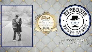 Melissa & Travis' Wedding - Boomerangs & GIFs - Eyeconic Photo Booth