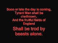 Beasts of England sung by Fabio Sorrentino (I sogni dei ciechi - The dreams of the blind)
