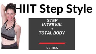 45 MINUTE WORKOUT |HIIT STEP & KETTLE BELL WORKOUT | STEP HIIT CARDIO WITH WEIGHTS | HIIT STEP VIDEO