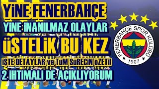 SONDAKİKA Büyük Savaşın Sebebi FENERBAHÇE Çıktı! 2 İhtimal VAR! İşte Detaylar