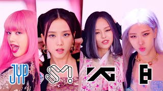 How Would YG, SM, JYP & HYBE/bighit Make 'How You Like That' TEASER? (@BLACKPINK