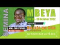 MWL, CHRISTOPHER MWAKASEGE: SEMINA MBEYA. DAY 1   [ 26/10/2022 ]